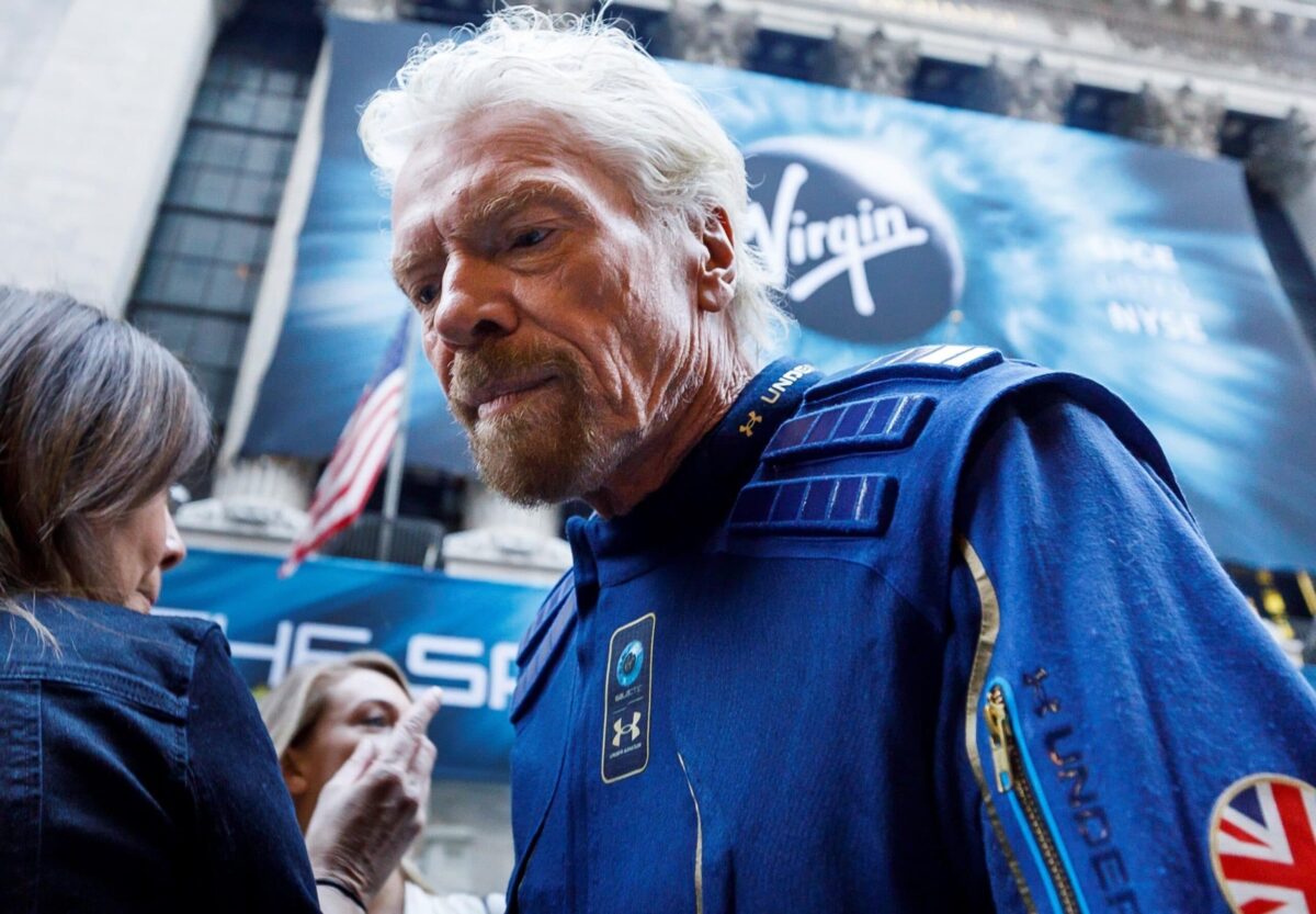 Richard Branson, un millonario "pop" apasionado del espacio